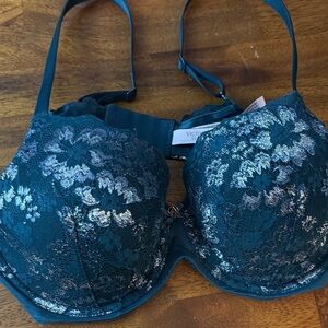 Victoria's Secret Teal Lace Bra